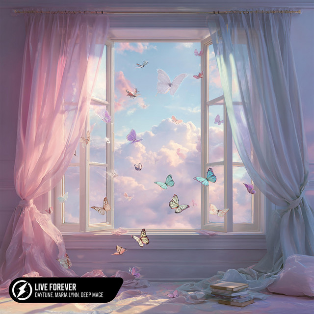 'Live Forever' cover art