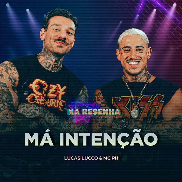 'Má Intenção (Ao Vivo)' cover art