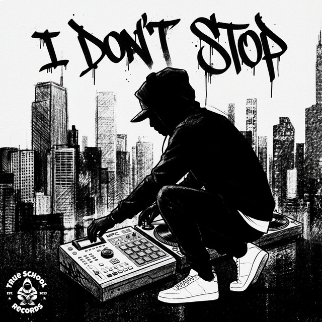 'I Don't Stop!' cover art