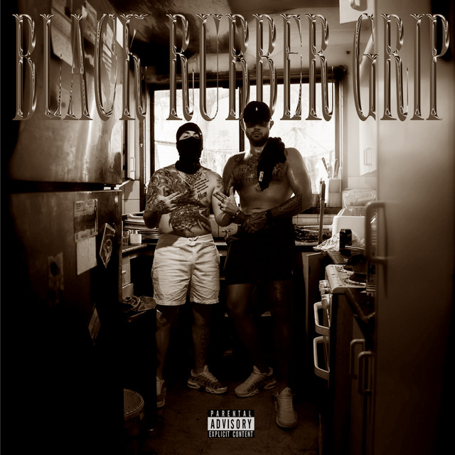 'BLACK RUBBER GRIP' cover art
