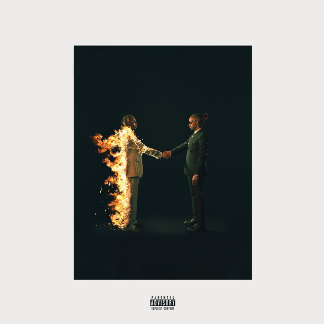 'HEROES & VILLAINS' cover art