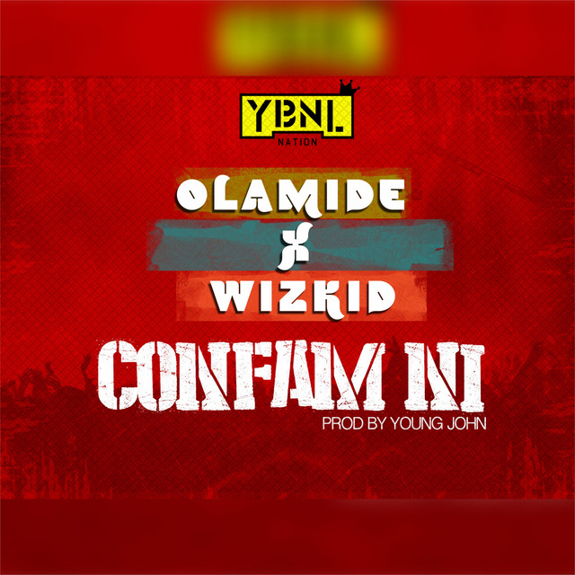 'Confam Ni (feat. Wizkid)' cover art