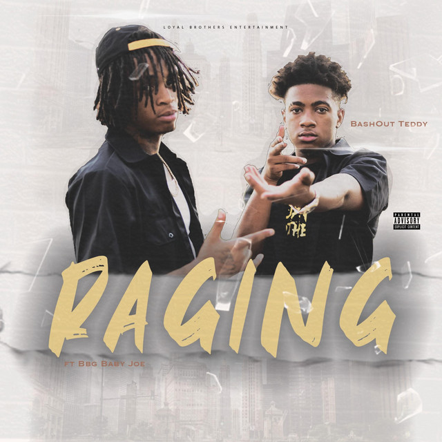 'Raging' cover art
