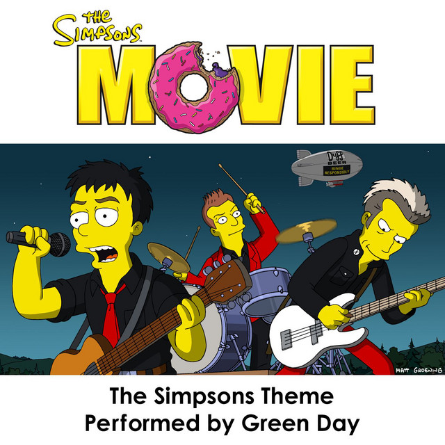 'The Simpsons Theme' cover art