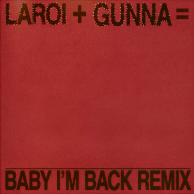 'BABY I'M BACK (Remix)' cover art