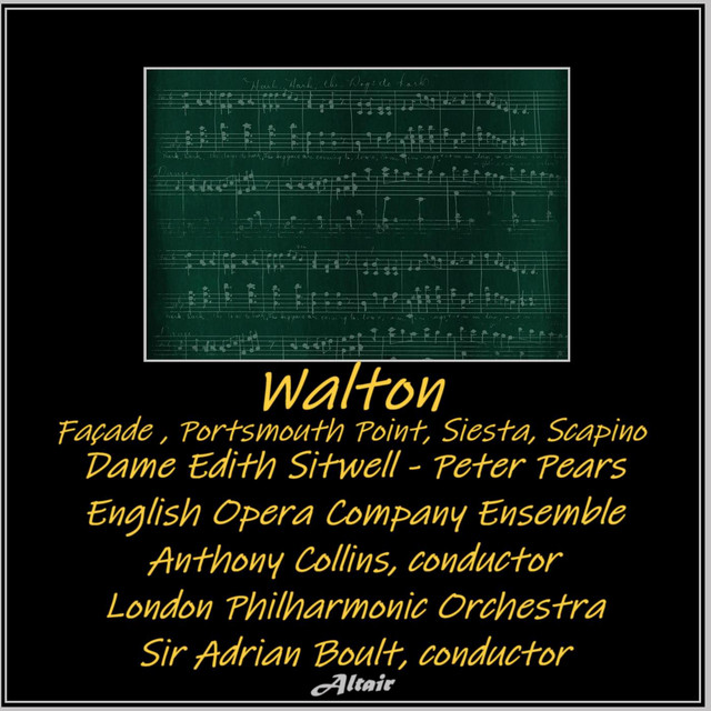 'Walton: Façade, Portsmouth Point,Siesta, Scapino' cover art