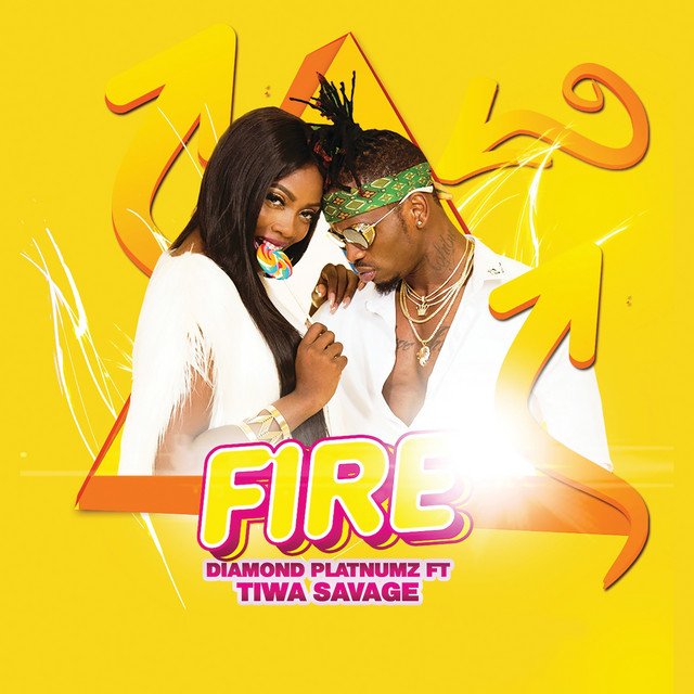 'Fire (feat. Tiwa Savage)' cover art