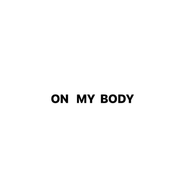 'on my body' cover art