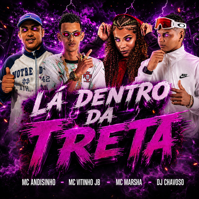 'Lá Dentro da Treta' cover art