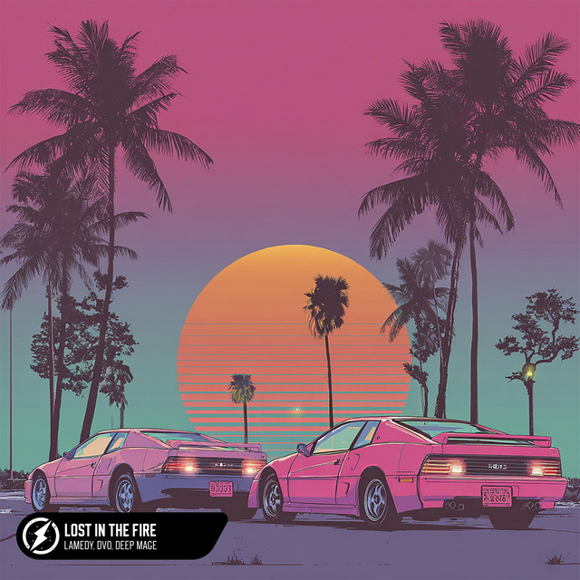 'Lost In The Fire' cover art