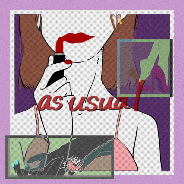 'as usual' cover art