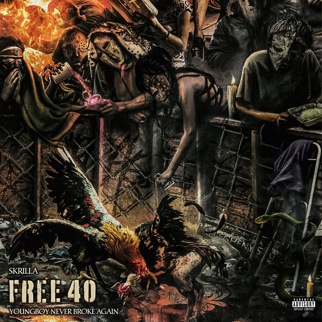 'Free 40 (feat. YoungBoy Never Broke Again)' cover art