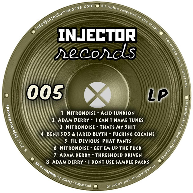 'Illegal rave - LP' cover art