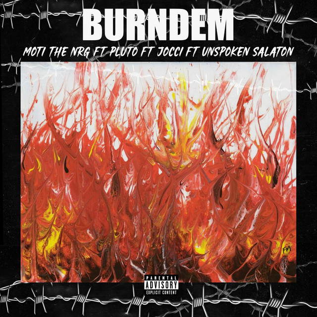 'BURNDEM' cover art
