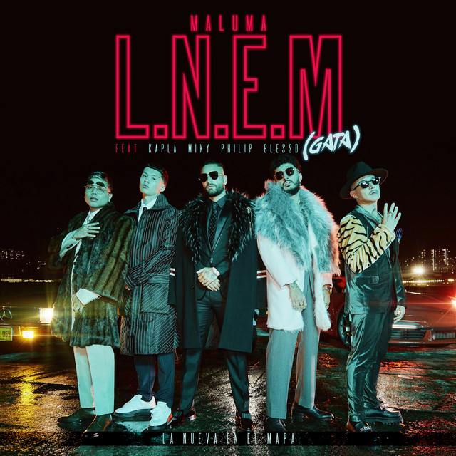 'L.N.E.M. (GATA) (feat. Kapla y Miky, Philip Ariaz & Blessd)' cover art