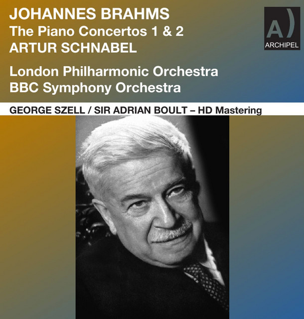 'Brahms: Piano Concerto No. 1 in D Minor, Op. 15 & Piano Concerto No. 2 in B-Flat Major, Op. 83 (Remastered 2023)' cover art