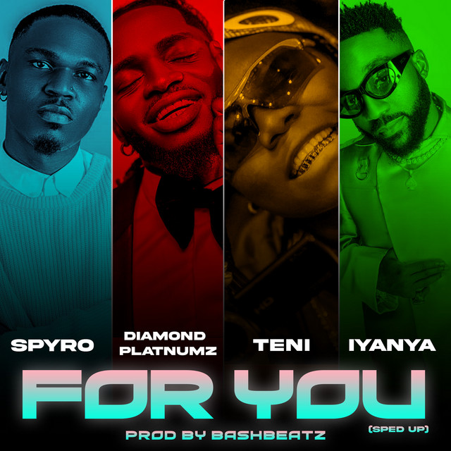 'For You (Sped Up)' cover art