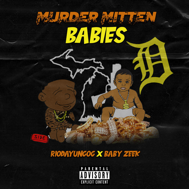 'Murder Mitten Babies' cover art