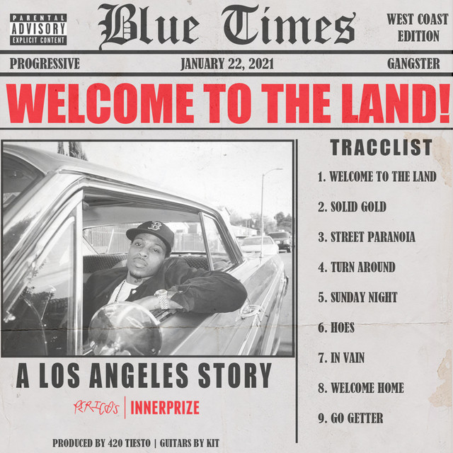 'Welcome to the Land' cover art
