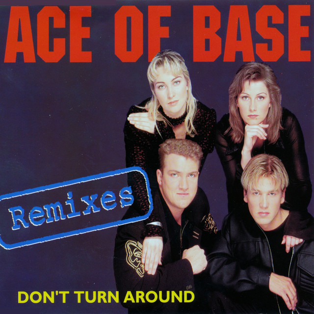 'Don't Turn Around (The Remixes)' cover art