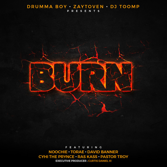 'Burn' cover art