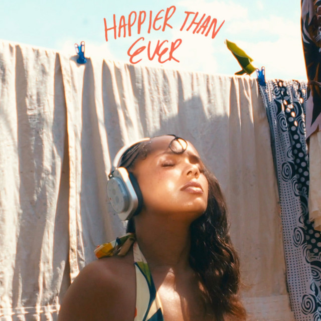 'Happier Than Ever' cover art