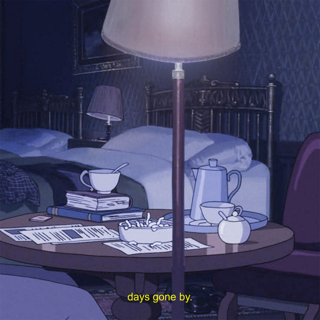 'days gone by.' cover art
