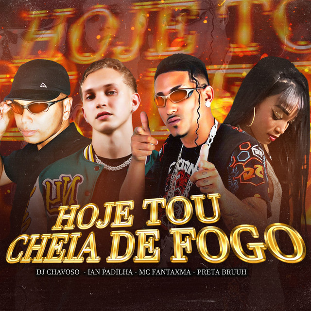 'Hoje Tou Cheia de Fogo' cover art