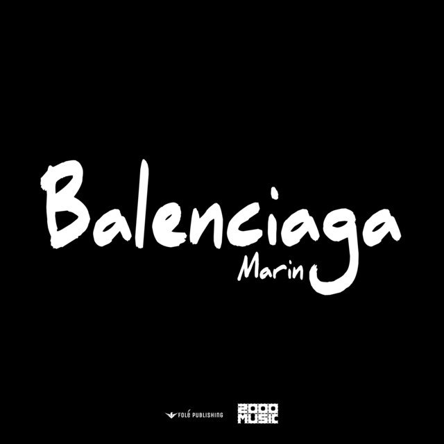 'Balenciaga' cover art