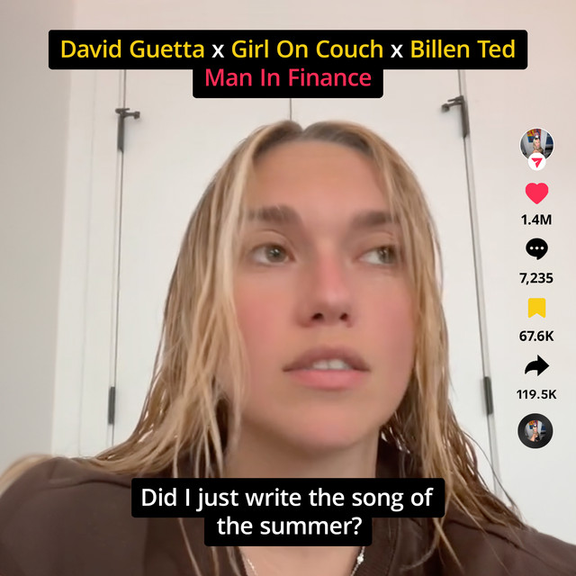 'Man In Finance (with David Guetta)' cover art