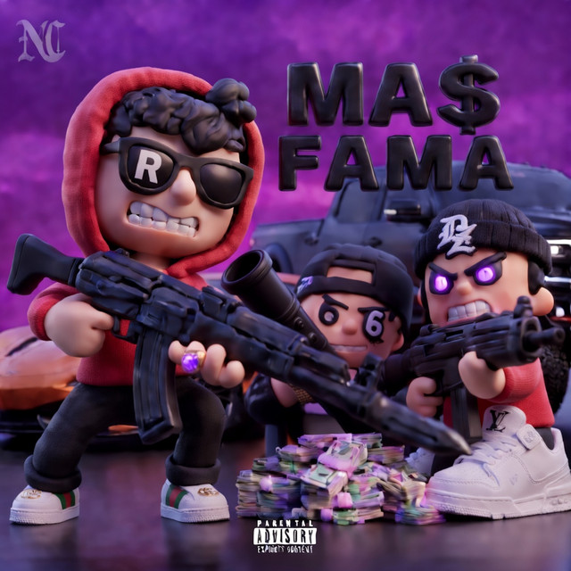 'Mas Fama' cover art