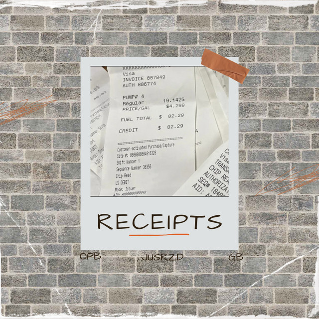 'Receipts' cover art