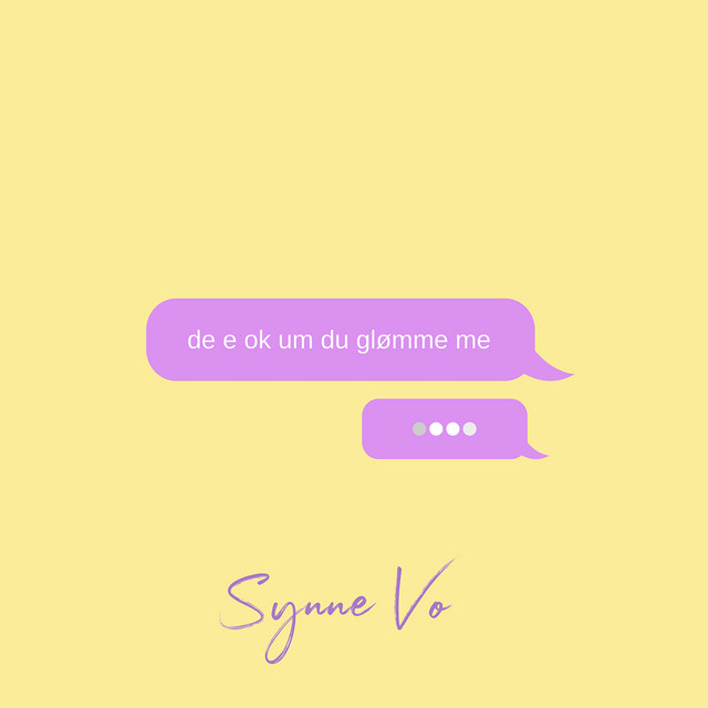 'De e OK um du glømme me' cover art