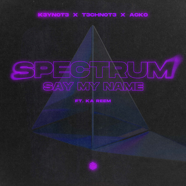 'Spectrum (Say My Name)' cover art