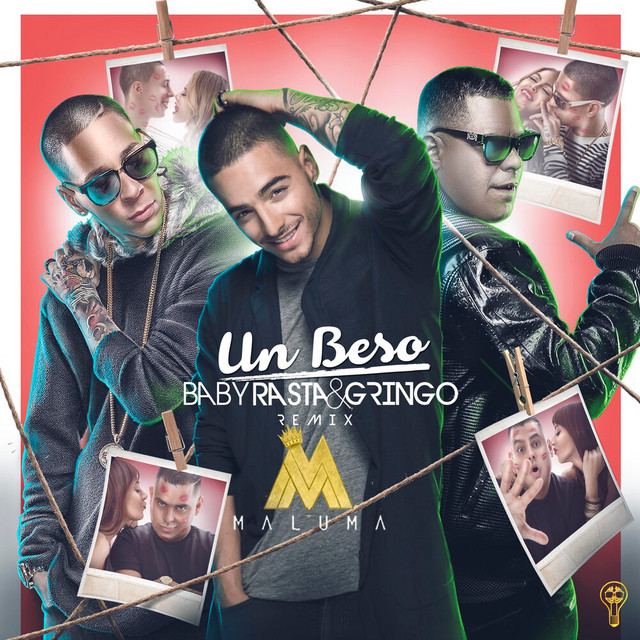'Un Beso (Remix)' cover art