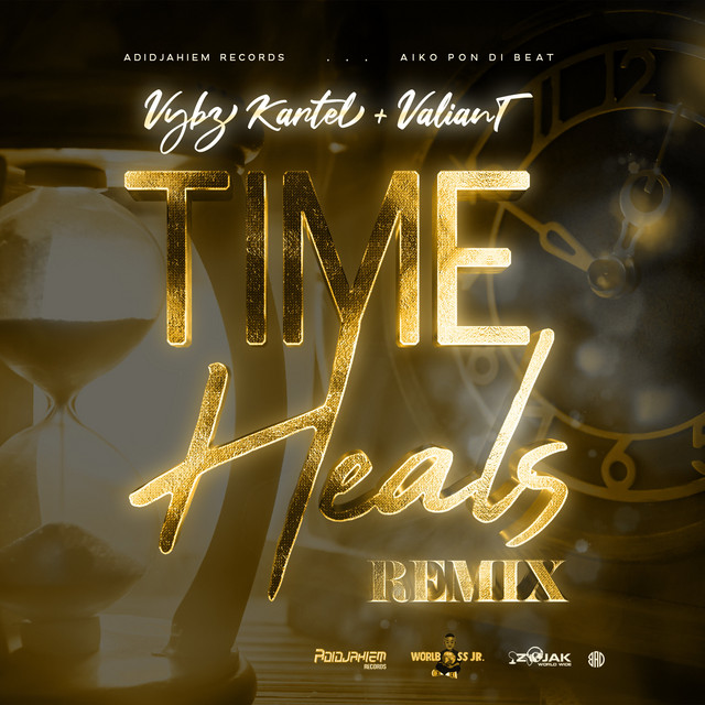 'Time Heals Remix' cover art