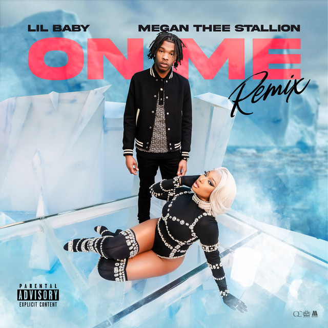 'On Me (Remix) (with Megan Thee Stallion)' cover art