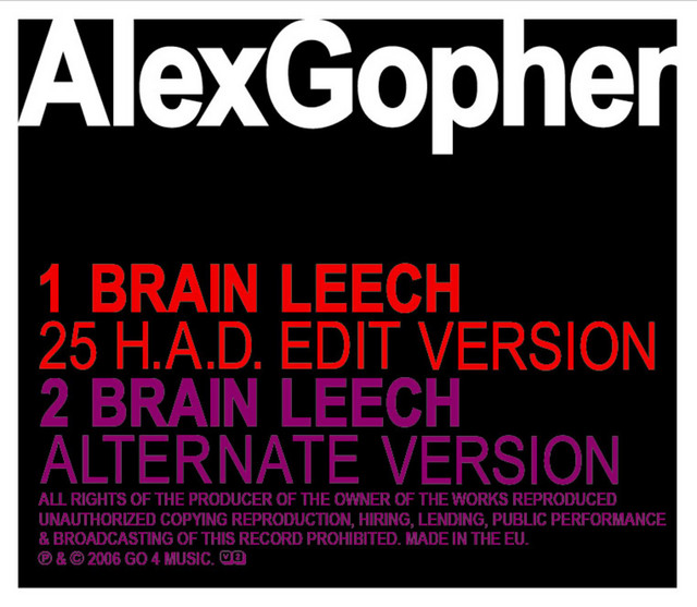'Brain Leech #1' cover art