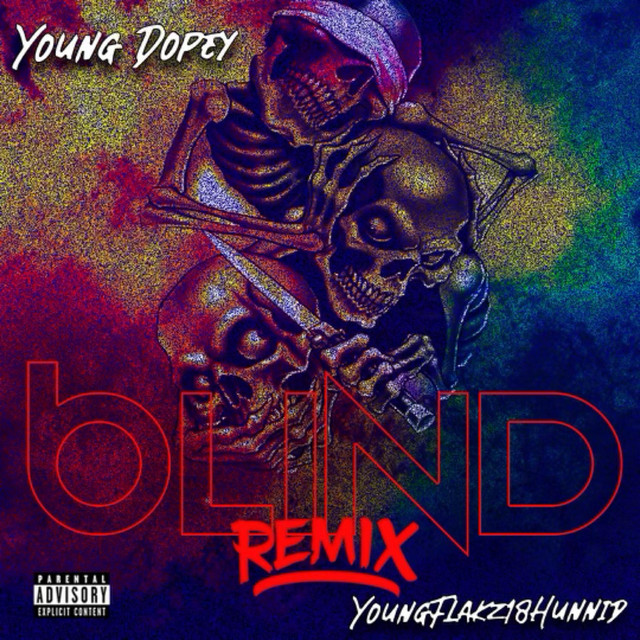 'Blind (Remix)' cover art