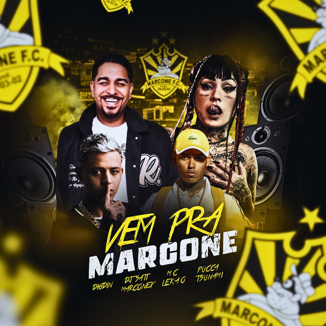 'VEM PRA MARCONE' cover art