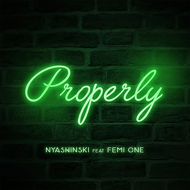 'Properly (feat. Femi One)' cover art