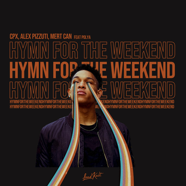 'Hymn for the Weekend' cover art