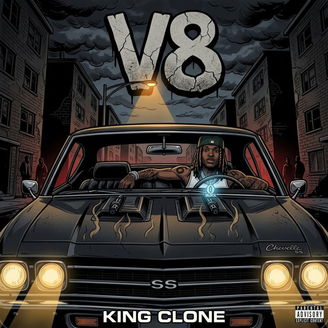 'V8' cover art