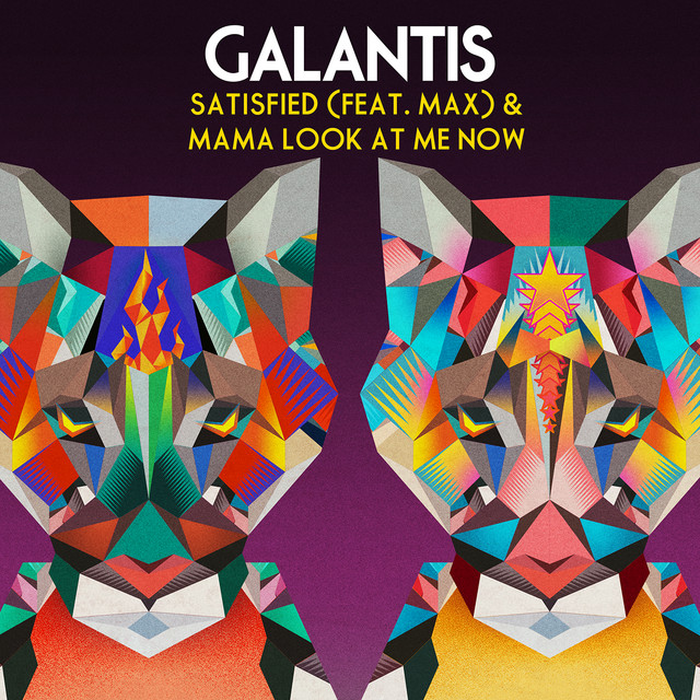'Satisfied (feat. MAX) / Mama Look at Me Now' cover art