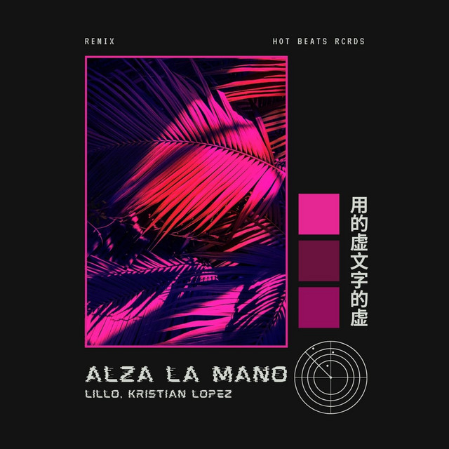 'Alza La Mano (Remix)' cover art