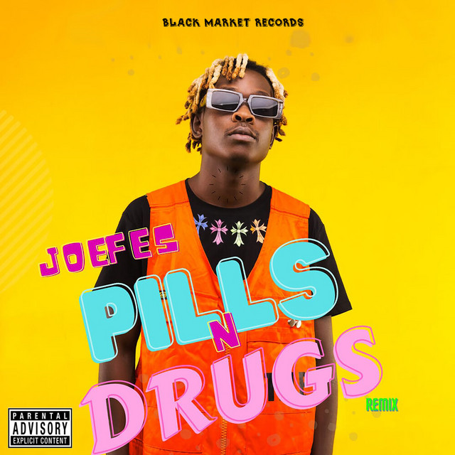 'Pills n Drugs (Amapiano Remix)' cover art