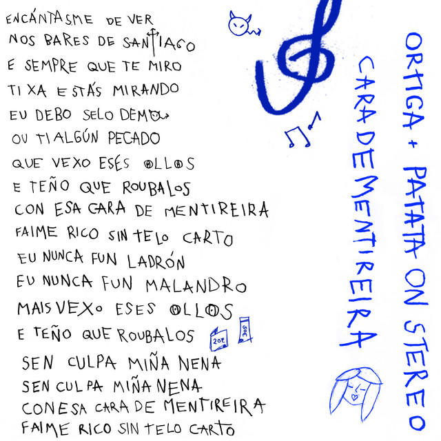 'Cara de mentireira' cover art