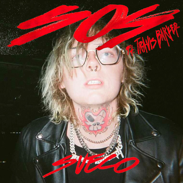 'SOS (feat. Travis Barker)' cover art