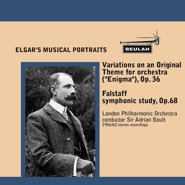 'Elgar's Musical Portraits' cover art