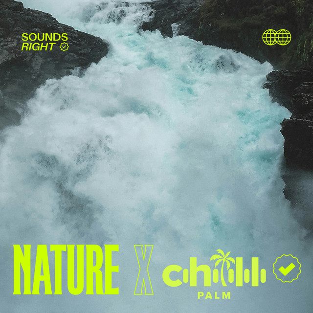 'Calming Waterfalls' cover art